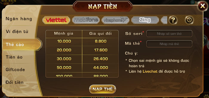 nap tien the cao
